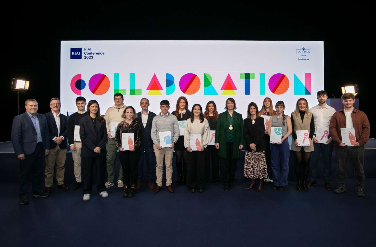 RIAI Future Award 2023 and RIAI Student Awards 2023. Photo by Patrick Bolger